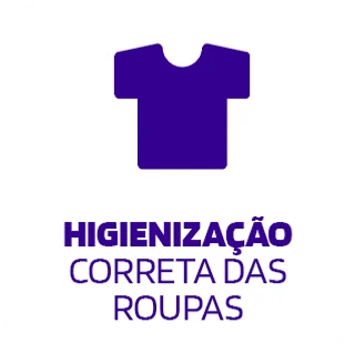 Higienização correta das roupas