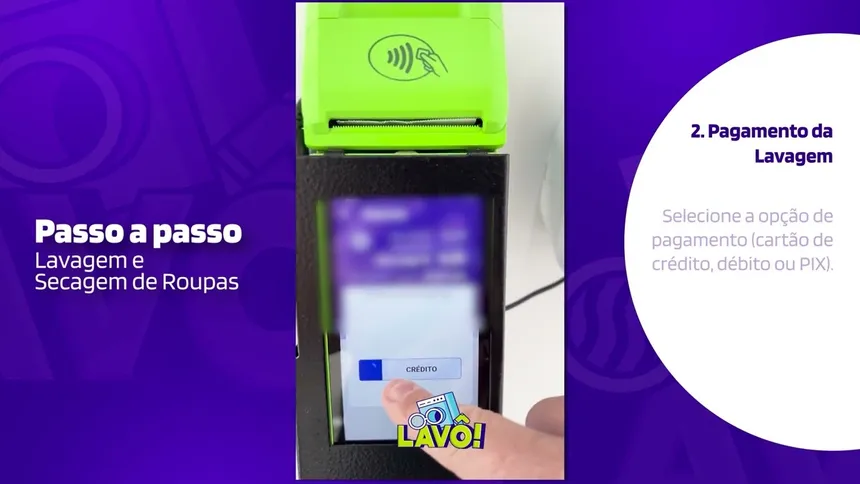 Passo a passo na Lavô, veja como é simples!